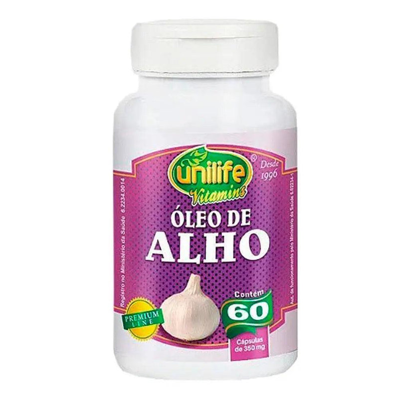 Óleo De Alho Unilife 60 Cápsulas - Meu Brasil On Line