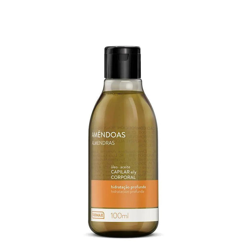 Óleo de Amêndoas Farmax 100ml - Meu Brasil On Line