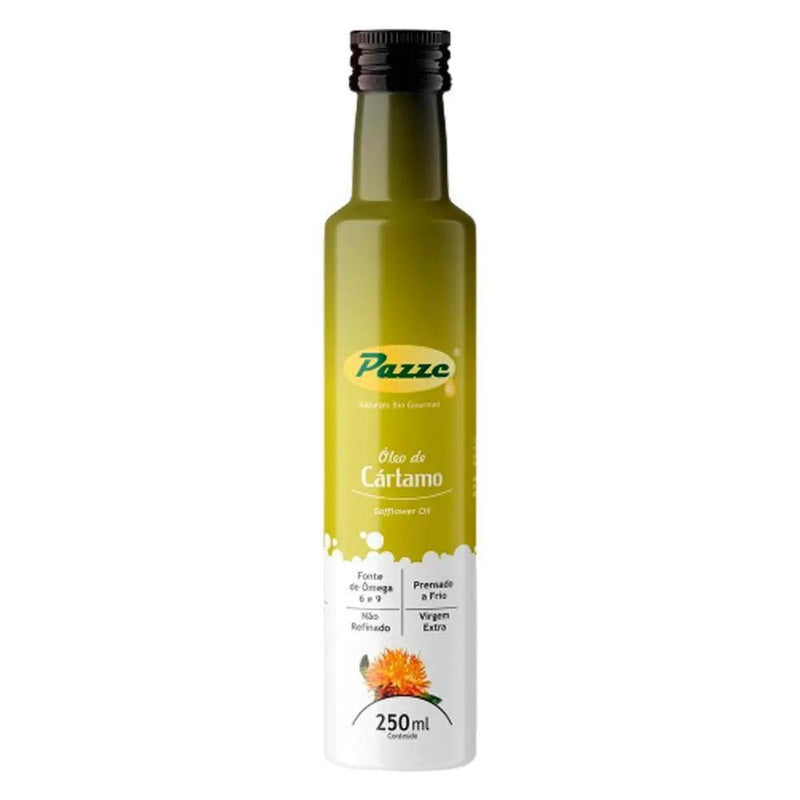 Óleo de Cártamo Extra-Virgem Pazze 250 ml - MEUBRASILONLINE