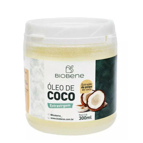 Óleo de Coco Extra-Virgem Biobene 300ml - MEUBRASILONLINE