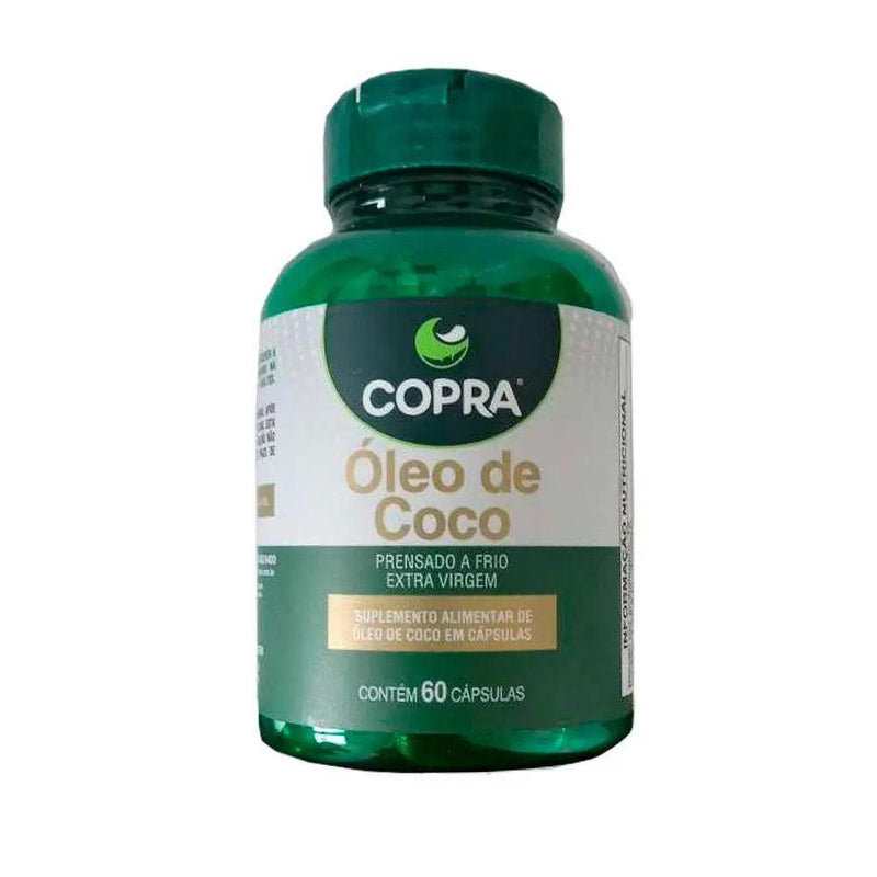 Óleo de Coco Extra Virgem Copra 60 Cápsulas - Meu Brasil On Line