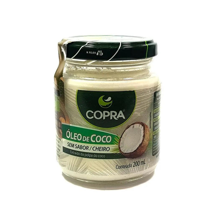 Óleo de Coco Sem Sabor Copra 200ml - MEUBRASILONLINE