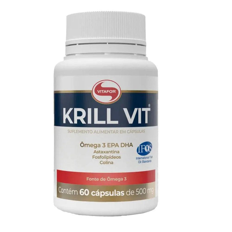 Óleo De Krill - Vitafor - 30 Cápsulas - MEUBRASILONLINE