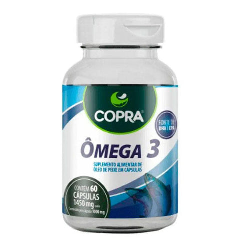 Óleo de Peixe Ômega 3 Copra 60 Caps - MEUBRASILONLINE