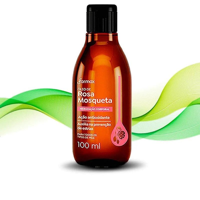 Óleo de Rosa Mosqueta 100ml (FARMAX) - MEUBRASILONLINE