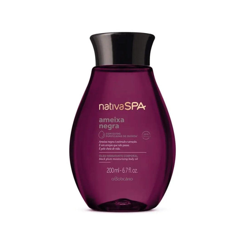 Oleo Hidratante Corporal Nativa SPA Ameixa Negra 200 Ml - MEUBRASILONLINE