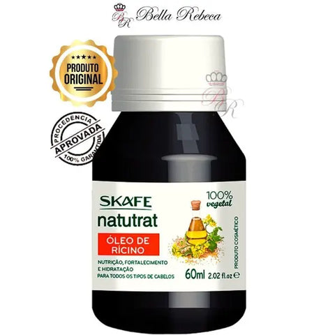 SOS Castor Oil Natutrat Skafe 60ml - 100% Vegan