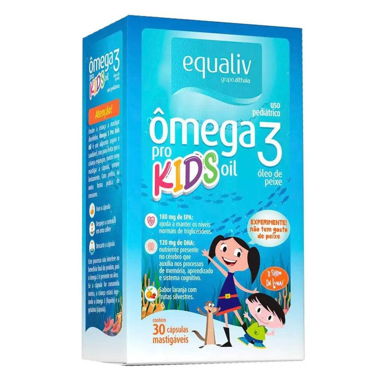 Ômega 3 Pro Kids Oil Equaliv 30 Caps - Meu Brasil On Line