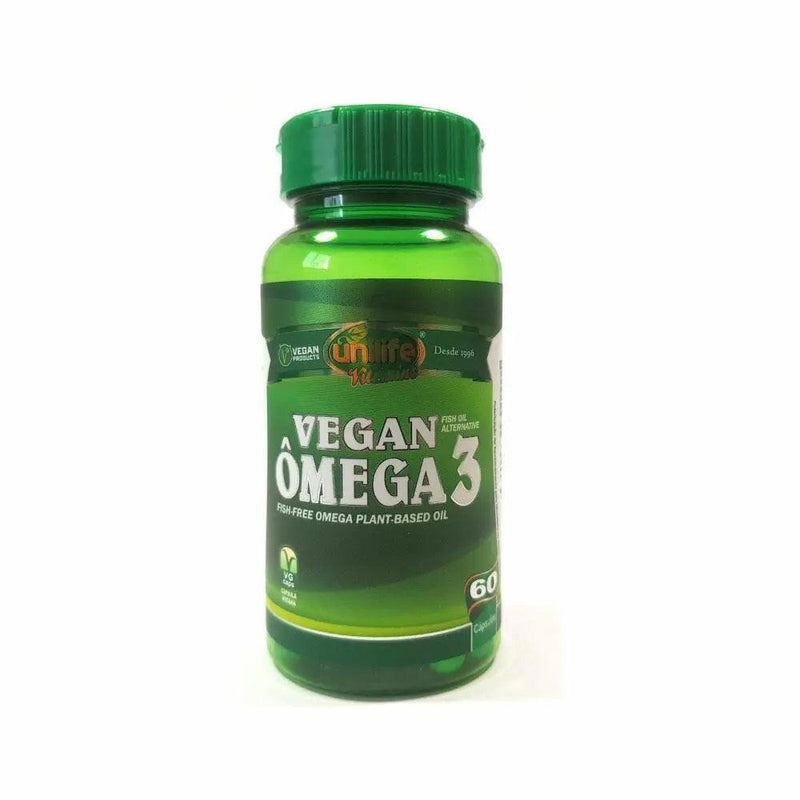 Ômega 3 Vegan Unilife - 60 Cápsulas - MEUBRASILONLINE