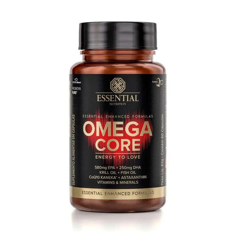 Ômega Core Essential Nutrition 60 Caps - MEUBRASILONLINE
