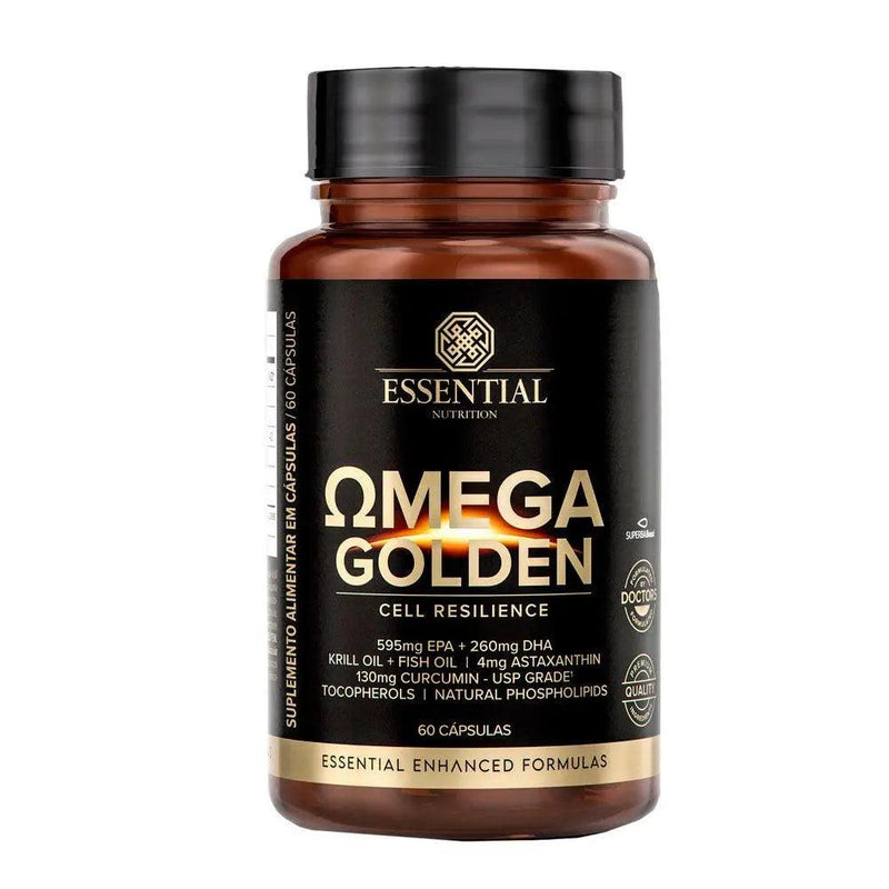 Omega Golden Essential Nutrition 60 Caps - MEUBRASILONLINE