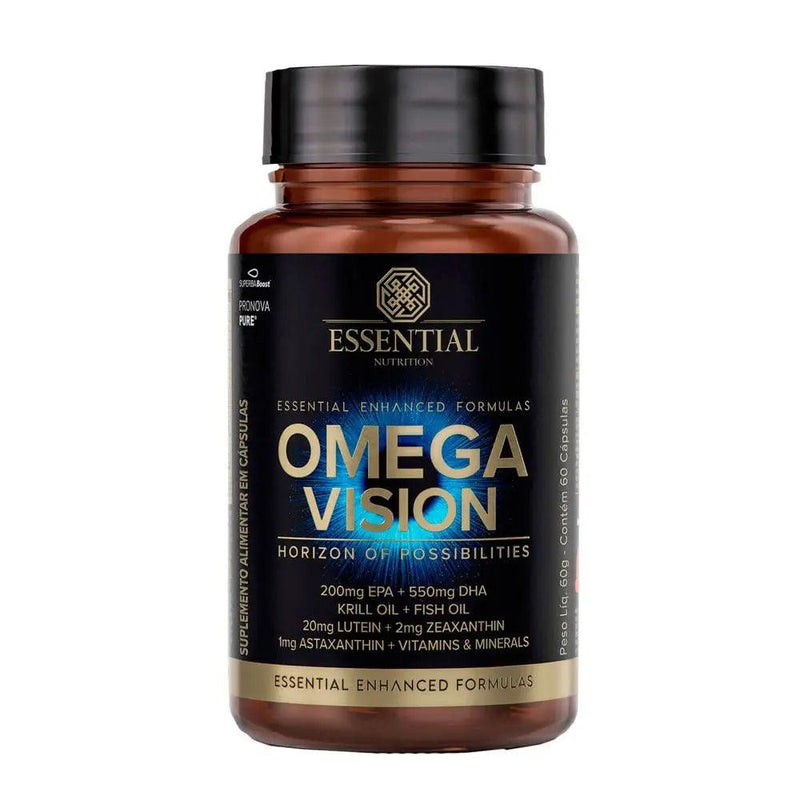 Omega Vision Essential Nutrition 60 Caps - Meu Brasil On Line