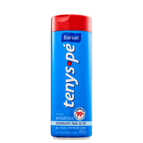 Baruel Talco Antisséptico Tenys 100g - Unidade