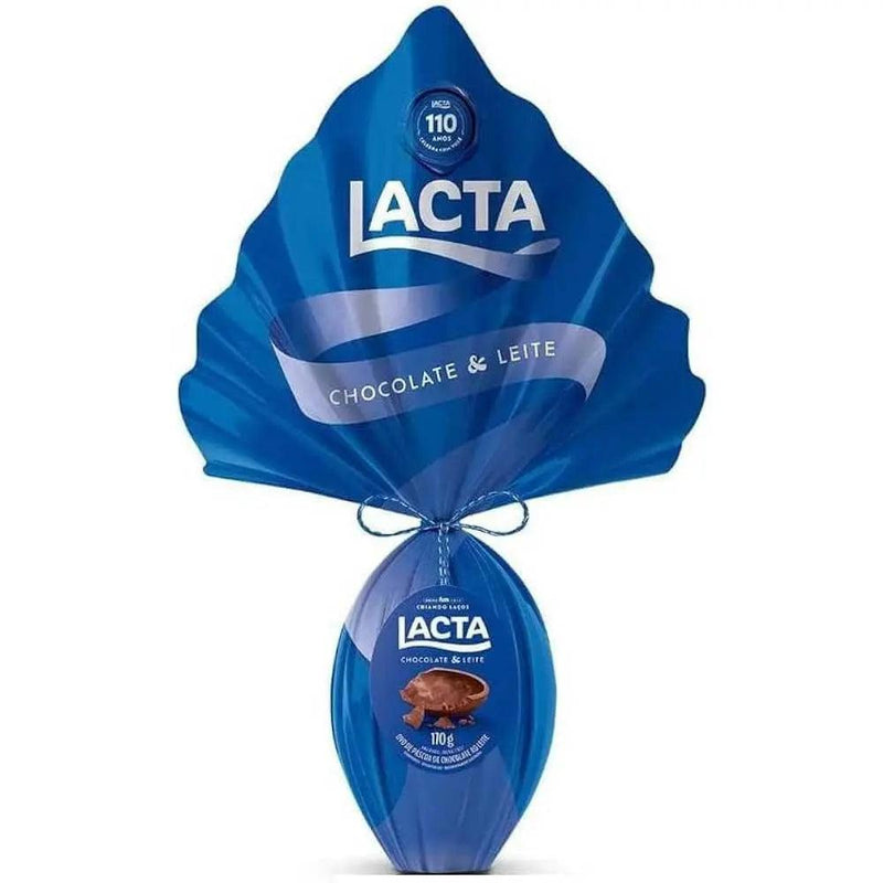 Ovo de Pascoa ao Leite Lacta 170g - Meu Brasil On Line