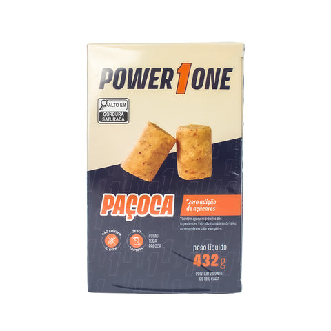 Paçoca Rolha Power1One zero 432g