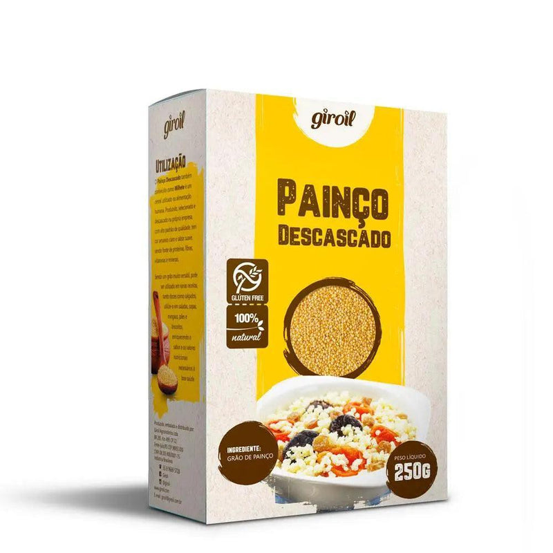 Painço em Grãos Descascado Giroil 250g - Meu Brasil On Line