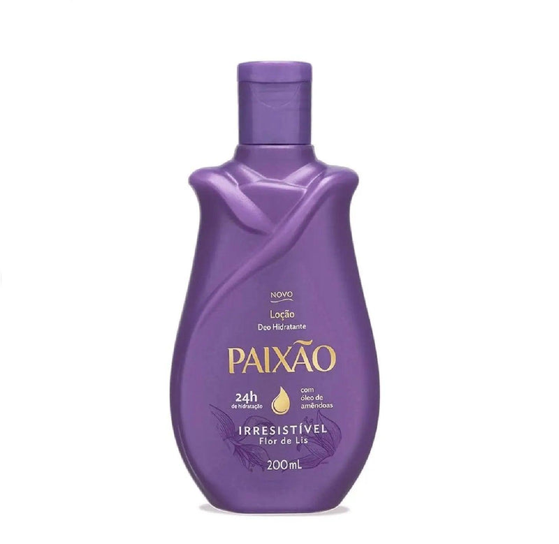 Paixão hidratante Corporal Irresistível 200 Ml - MEUBRASILONLINE