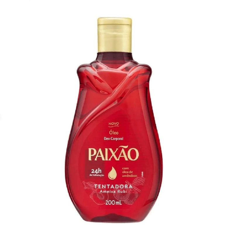 Paixão Óleo Corporal Tentadora 200 Ml - Meu Brasil On Line