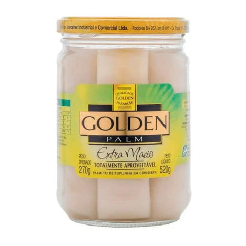 Palmito Golden Palm 520 Gr. - MEUBRASILONLINE