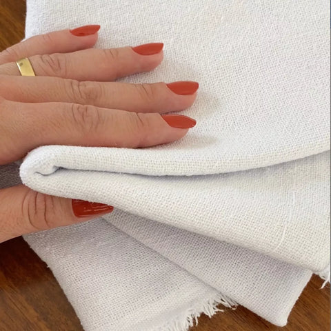 White Bleached Floor Cloth 10 Units 50 x 70 890g