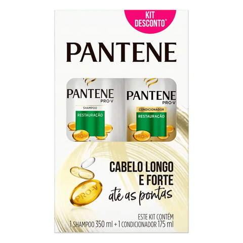 PANTENE KIT SH+COND RESTAUR 350ML+175ML - MEUBRASILONLINE