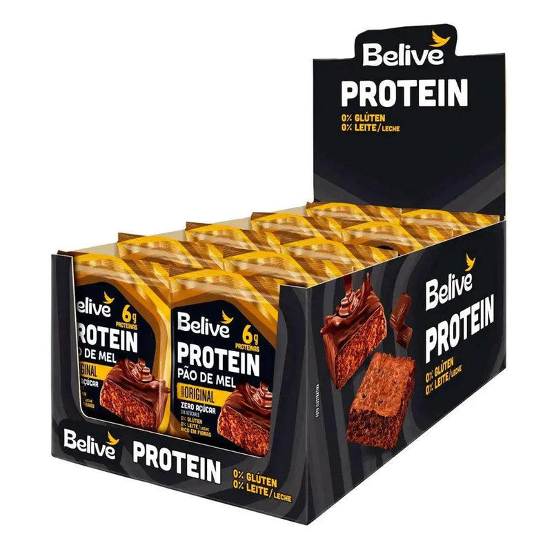 Pão de Mel Protein Zero Belive (10un de 45g) - MEUBRASILONLINE