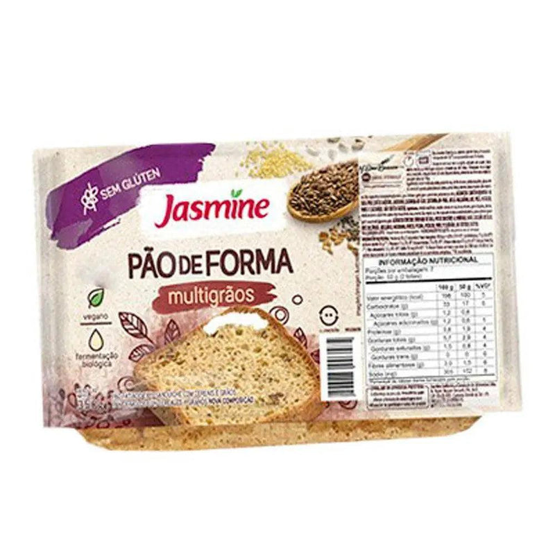 Pão Sem Glúten Multigrãos Jasmine 350g - Meu Brasil On Line