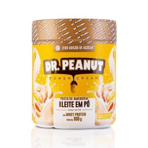 Pasta de Amendoim Dr Peanut Leite em Pó 600G - Meu Brasil On Line