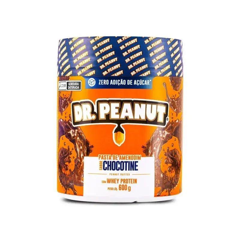 Pasta de amendoim Dr Peanut sabor Chocotine 600G - MEUBRASILONLINE