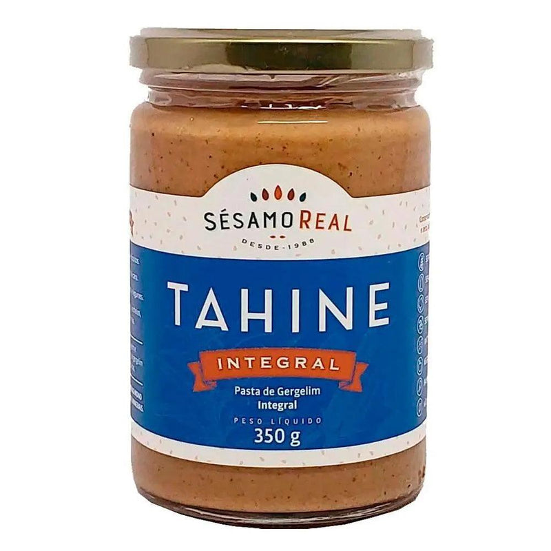 Pasta de Gergelim Integral Tahine Sésamo Real 350g - Meu Brasil On Line