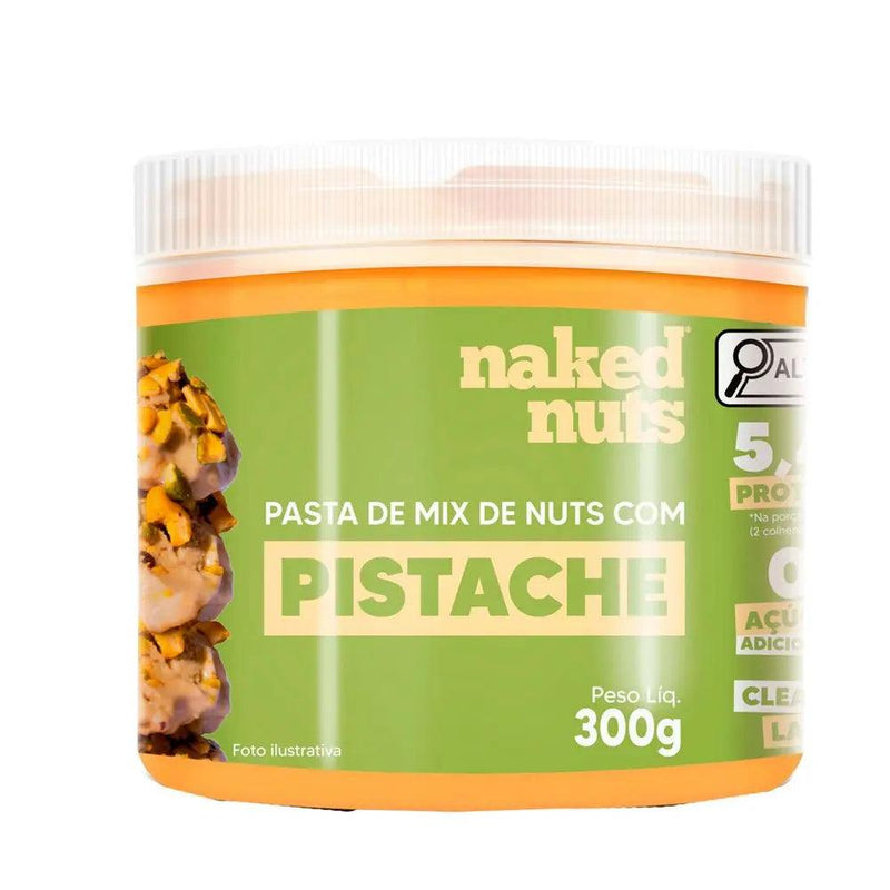 Pasta Mix de Nuts com Pistache Naked Nuts 300g - MEUBRASILONLINE