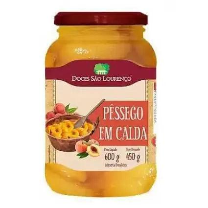 Pessego em Caldas Sao Lourenco 600g - Meu Brasil On Line