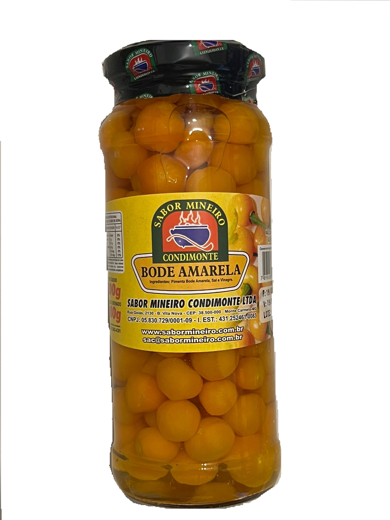 Sabor Mineiro pimenta Bode Amarela 300G - MEUBRASILONLINE