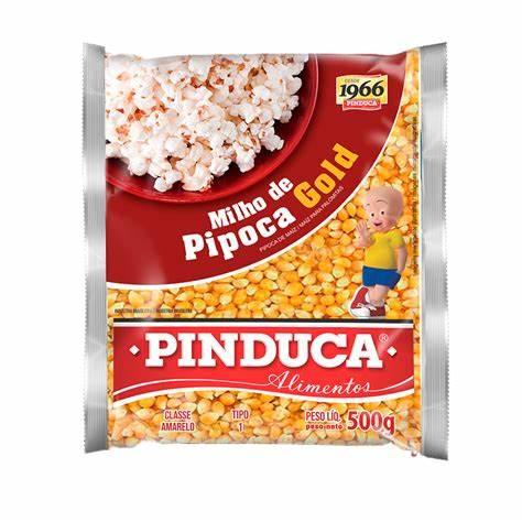 Pinduca Milho para Pipoca Tradicional 500g - Corn for Popcorn