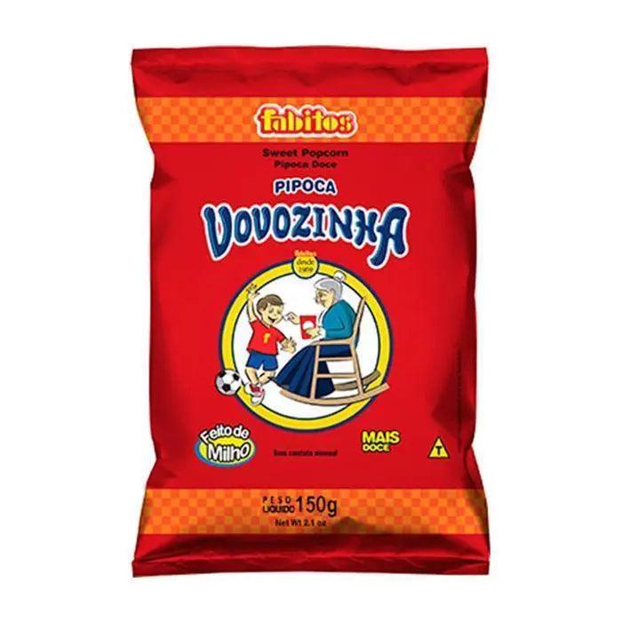 Pipoca Doce Vovozinha 150g - MEUBRASILONLINE