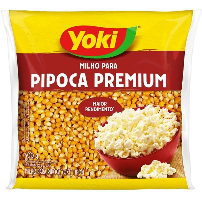 Milho para Pipoca Premium 400g - Yoki