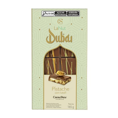 LaNut Pistachio Dubai Bar 165g