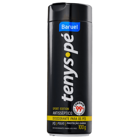 Baruel Talco Antisséptico Tenys 100g - Unidade
