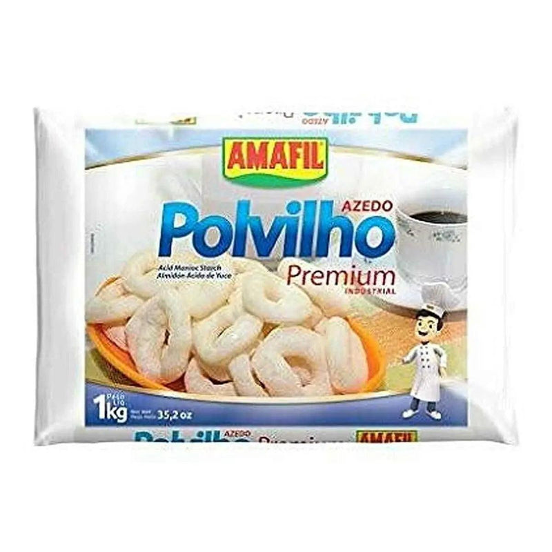 Polvilho Azedo Premium Amafil 1kg - MEUBRASILONLINE