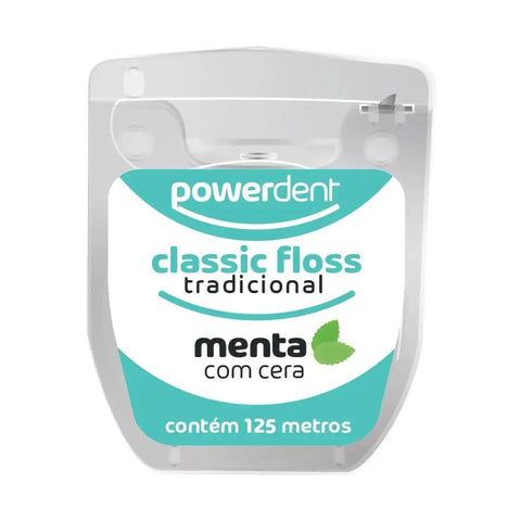POWERDENT FIO DENTAL TRADICIONAL 125M - MEUBRASILONLINE