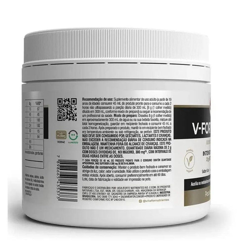 Pré - treino V - Fort Ultra Vitafor 240g - Meu Brasil On Line