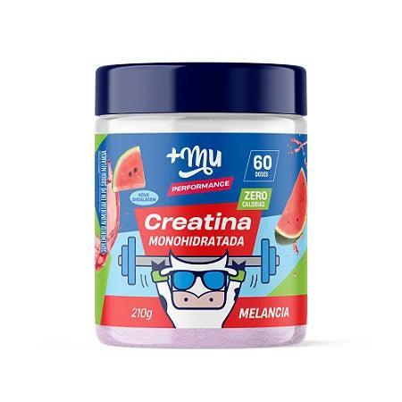 Creatina +Mu Performance - Melancia - 210g - MEUBRASILONLINE