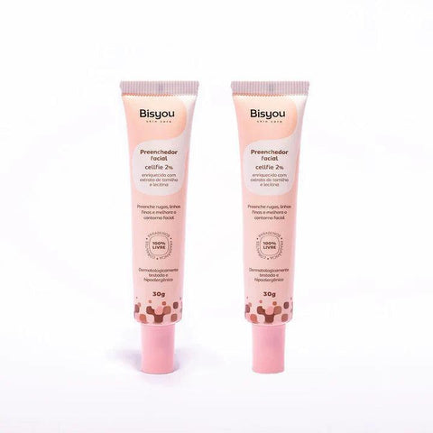 Kit 2 Preenchedores Faciais em Gel Bisyou - MEUBRASILONLINE