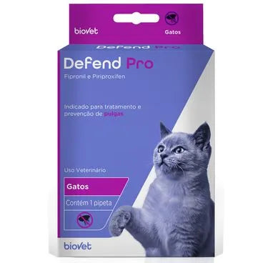 Antipulgas Defend Pro para Gatos Biovet 1 pipeta