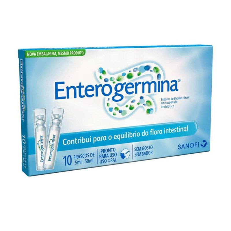 Probiótico Enterogermina 10 Frascos De 5ml - Meu Brasil On Line