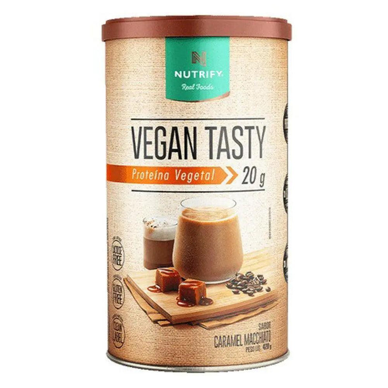 Proteína Vegana Vegan Tasty Caramel Macchiato Nutrify 420g - Meu Brasil On Line