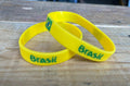 Pulseira Brasil Silicone - Meu Brasil On Line