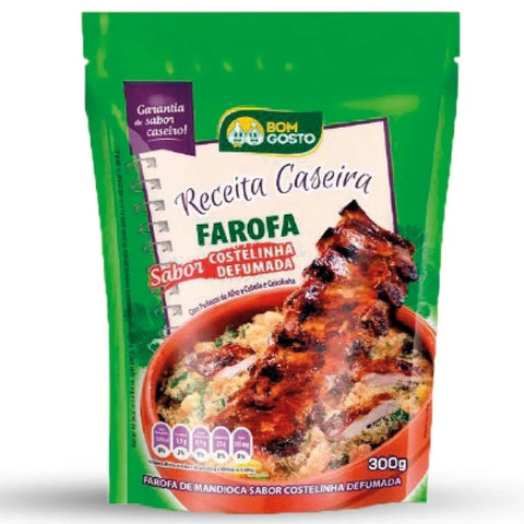 Bom Gosto Homemade Smoked Rib Farofa 300g