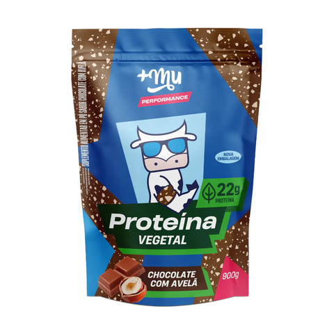 +Mu Performance Plant Protein - Chocolate Hazelnut - 900g Refill