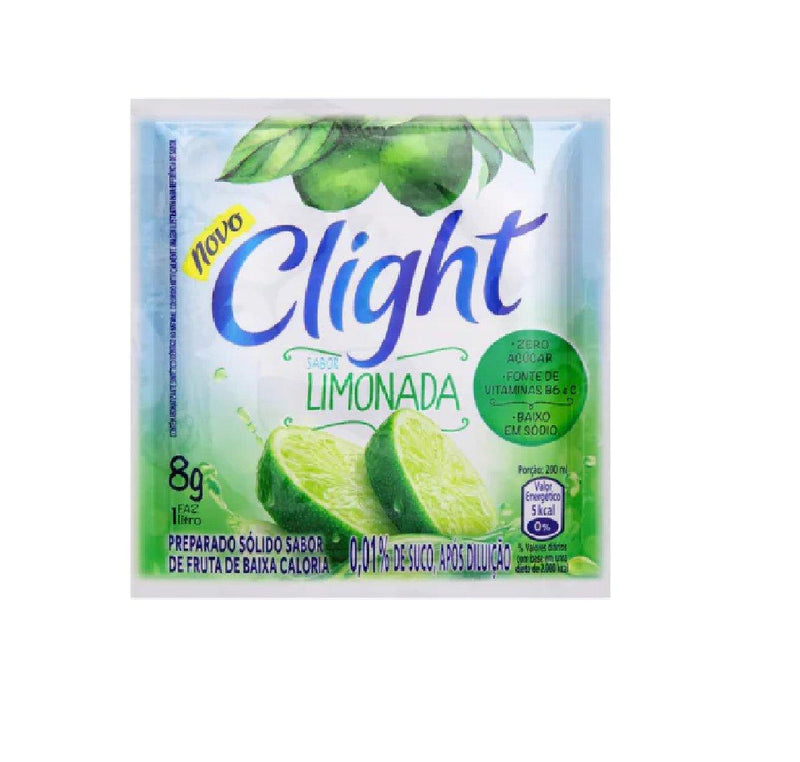 Refresco em Pó Limonada Clight 15 x 8 Gr. - Meu Brasil On Line